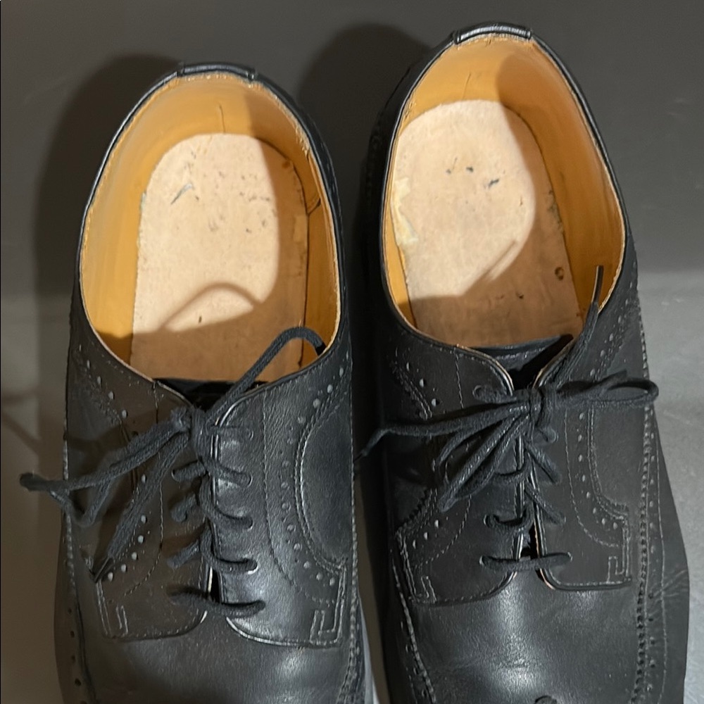 Classic Black Leather Dr. Marten’s Men's Brogues - sz 13 US/ 42 EU / UK 12 - Picture 5 of 12